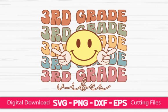 3rd Grade Teacher Vibes: A Versatile Embroidery Design