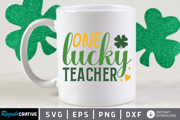 One Lucky Teacher: A St. Patrick's SVG Review