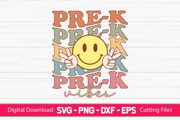 Pre-k Teacher Vibes: A Fresh Embroidery Design