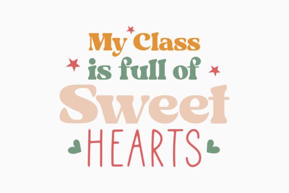 Retro Teacher Quote SVG for Embroidery Projects