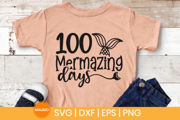 Review of 100 Mermazing Days, School Mermaid Svg