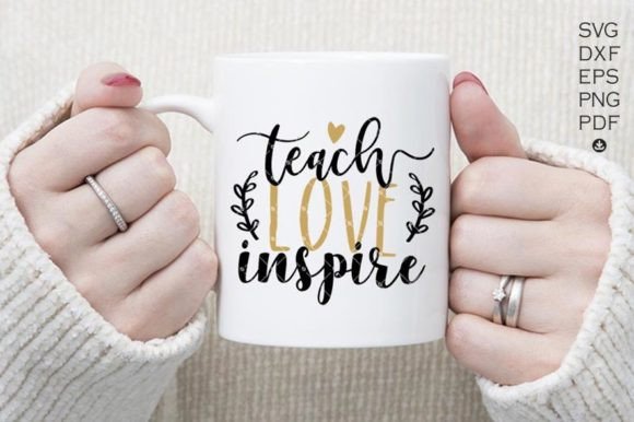 Teach Love Inspire: A Versatile Embroidery Design