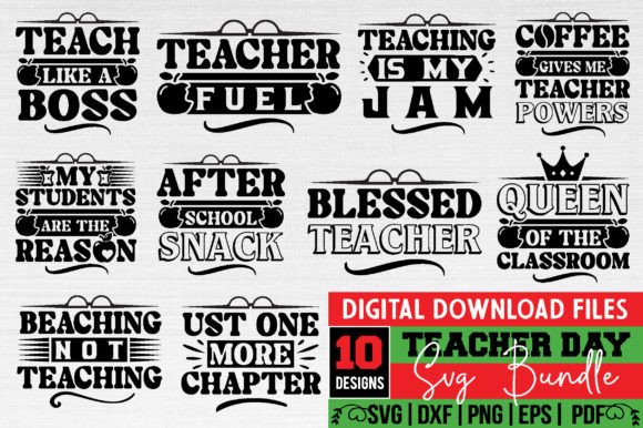Teacher Day Svg Bundle: A Versatile Design for Educators