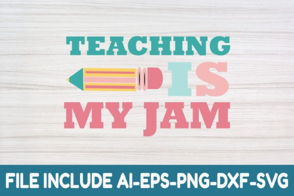Teaching is My Jam: A Retro SVG for Educators